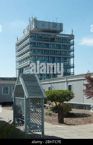 Slough, Berkshire, UK. 1st August, 2018. Wexham Park Hospital in Slough part of Frimley Health NHS Foundation Trust. Credit: Maureen McLean/Alamy Stock Photo