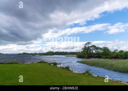 Lough Leane - Lake Leane - on the Ring of Kerry at Killarney Ireland Stock Photo