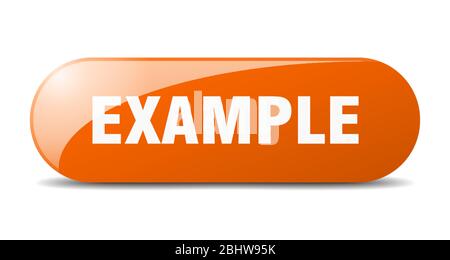 example button. example sign. key. push button. Stock Vector