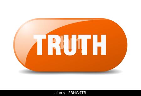 truth button. truth sign. key. push button. Stock Vector