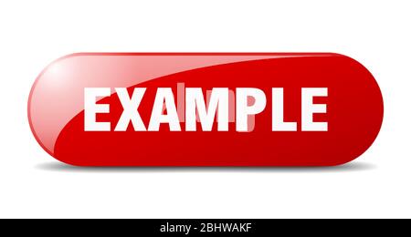 example button. example sign. key. push button. Stock Vector