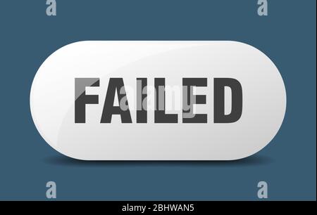 failed button. failed sign. key. push button Stock Vector Image & Art ...
