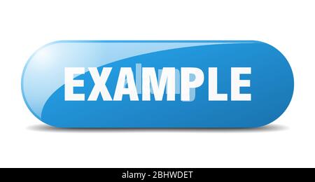 example button. example sign. key. push button. Stock Vector