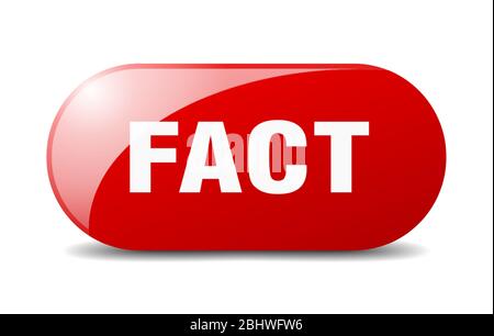 fact button. fact sign. key. push button. Stock Vector