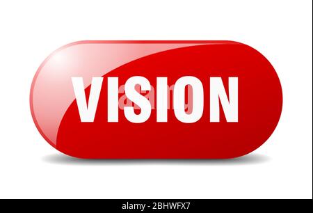 vision button. vision sign. key. push button. Stock Vector