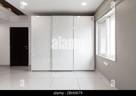 Newly constructed modern flat for rental in India Stock Photo