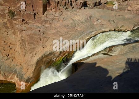 Augrabies Falls on Orange River, Augrabies Falls National Park, Northern Cape, South Africa Stock Photo