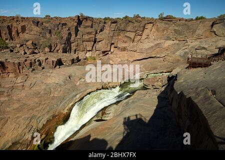 Augrabies Falls on Orange River, Augrabies Falls National Park, Northern Cape, South Africa Stock Photo