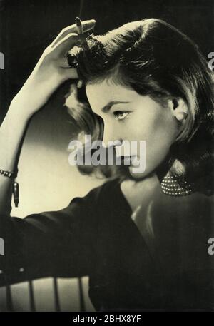 KEY LARGO 1948 Warner Bros. film with Lauren Bacall, Humphrey Bogart ...