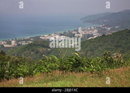 View of Karon. Phuket province. Thailand Stock Photo