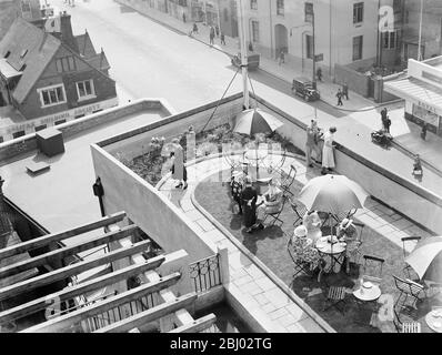 Hinds Restaurant, Eltham . - 1936 Stock Photo