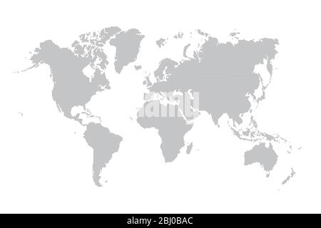 World map made from halftone dot pattern Stock Vector