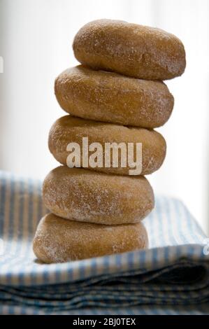 Mini ring doughnuts - Stock Photo