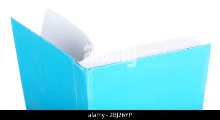 Opened book isolated on white Stock Photo