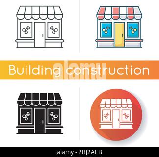 Beauty salon icon Stock Vector