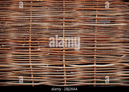 Brown wattled background Stock Photo