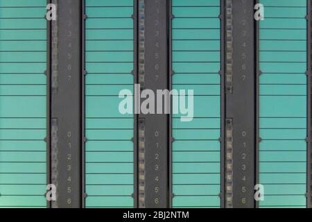 The PLC Computer Siemens, PLC programable logic controler for control device Stock Photo