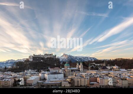 Austria, Salzburg, cityscape as seen from Kapuzinerberg Stock Photo - Alamy