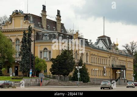 Various buildings in Sofia, Bulgaria Stock Photo