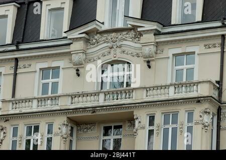 Various buildings in Sofia, Bulgaria Stock Photo