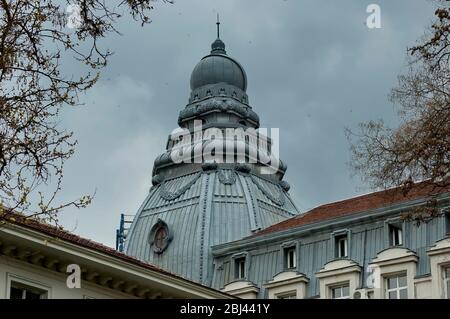 Various buildings in Sofia, Bulgaria Stock Photo