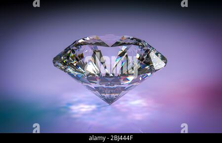Glass diamond isolated. Luxury concept Stock Photo - Alamy Glass diamond isolated. Luxury concept Stock Photo - Alamy