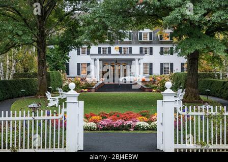 Woodstock Inn and Resort. Stock Photo