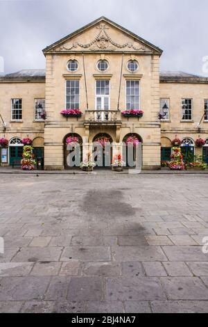 Wells Town Hall, Wells, Somerset, England, GB, UK Stock Photo