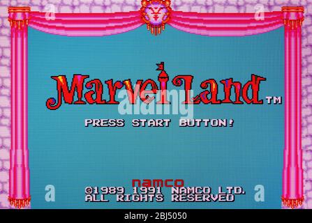 Marvel Land - Sega Megadrive - NTSC/J - Avec Manuel - Japon
