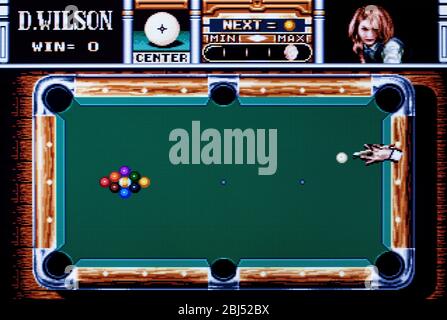 Minnesota Fats Pool Legend - Sega Genesis Mega Drive