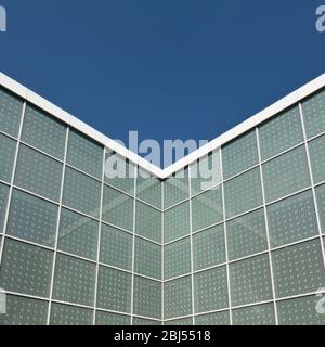 Architectural detail in the courtyard of the Aga Khan Museum, North York, Toronto, Ontario, Canada Stock Photo