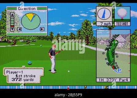 sega genesis golf