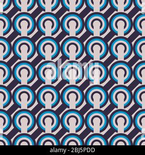 abstract geometric seamless vector pattern Stock Vector
