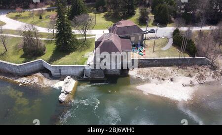 Springbank Pumphouse, Springbank Park London Ontario Canada Stock Photo