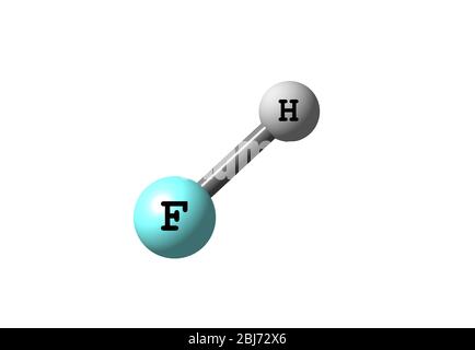 Hydrogen fluoride is a chemical compound with the formula HF. This ...