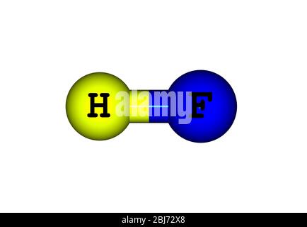 Hydrogen fluoride is a chemical compound with the formula HF. This ...