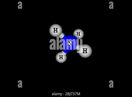The ammonium cation is a positively charged polyatomic ion with the ...