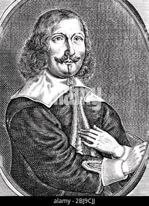 FRANCIS QUARLES (1592-1644) English poet Stock Photo