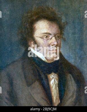 Franz Schubert, Austrian composer and musician Stock Photo - Alamy