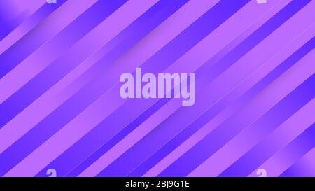 Abstract blue and purple stripes background with paper cutout 3D style with paper cutout 3D style for banner, invitation, poster or web site design. Stock Vector