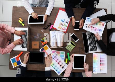 Business people colleagues. Teamwork concept Stock Photo