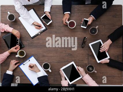 Business people colleagues. Teamwork concept Stock Photo
