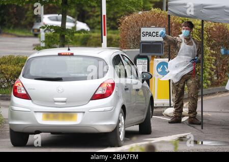EDS NOTE: NUMBER PLATE HAS BEEN PIXELATED BY THE PA PICTURE DESK. A ...