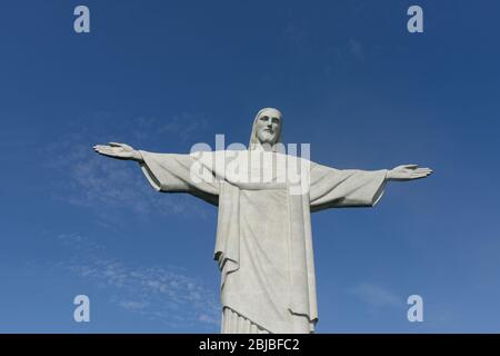 The statue of Christ the redeemer with open arms Stock Photo - Alamy