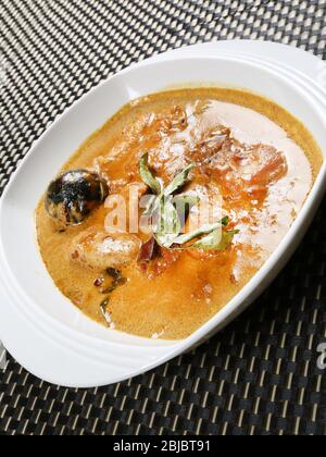 Chicken Curry Kerala Style mix Arabic Style Stock Photo