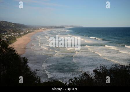 The Garden Route in South Africa is a wonderful holiday destination along the Indian Ocean with a very mild climate. Stock Photo