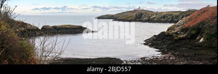 Around the UK - Point Lynas ( Trwyn Eilian ) , Anglesey Stock Photo