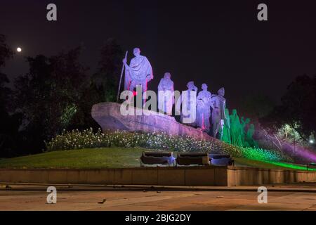 Statue of Dandi March, New Delhi, India Stock Photo - Alamy