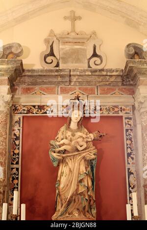 Cathedral of St. Nicholas, Taormina City, Sicily Island, Italy, Europe Stock Photo