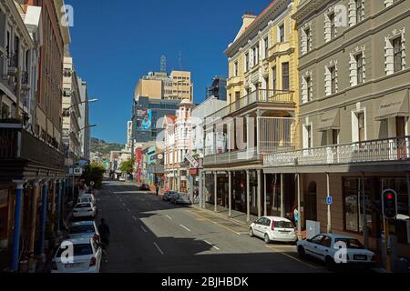 Historic Buildings, Long Street, Cape Town, South Africa Stock Photo